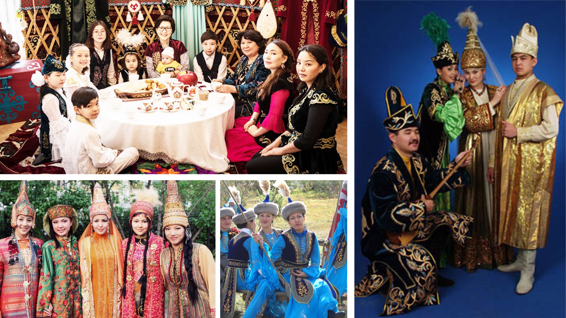 India Kazakhstan Business and Cultural Council - Culture of Kazakhstan in Kazakhstan Clothing 